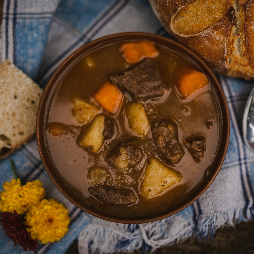 Beef and kumara hotpot