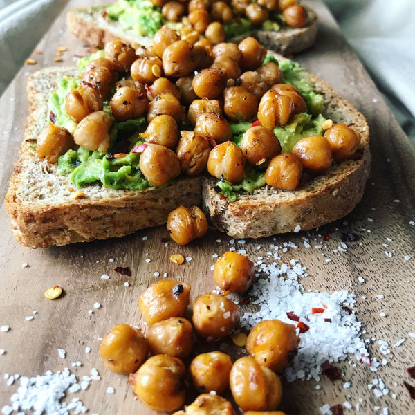 The 10-Minute, No-Fuss Avocado & Chickpea Smash Toast