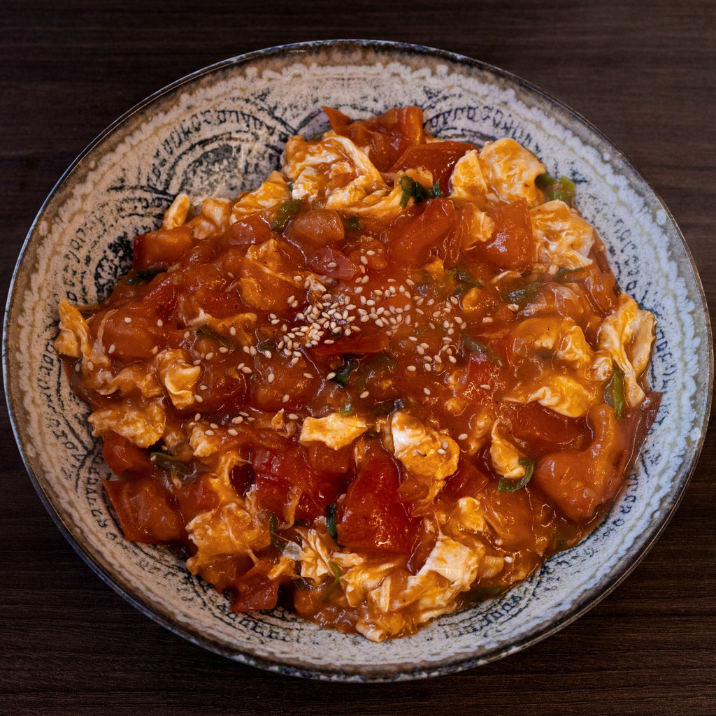simple tomato & egg stir-fry